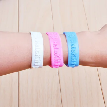 

10PCS/Lot Adjustable Anti Mosquito Repellent Bracelet Hello Kittly Safe Mosquito Killer No Chemical Repellent Hand Strap