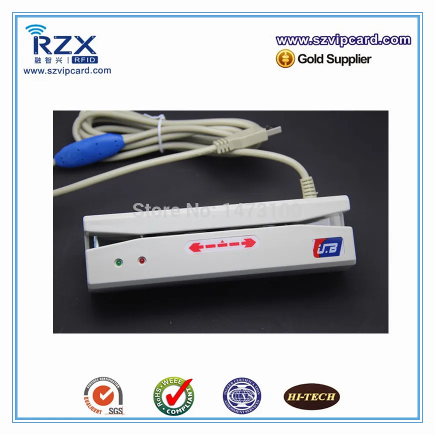 Hot selling YLE - J425U barcode card reader loco magnetic stripe ( just read for track 2) USB output | Безопасность и защита