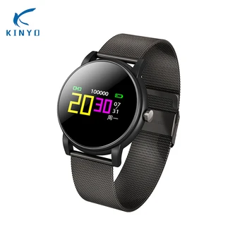 

KINYO original fitness tracker smart bracelet blood pressure heart rate smart watch men smartband IP68 waterproof pk mi band 3
