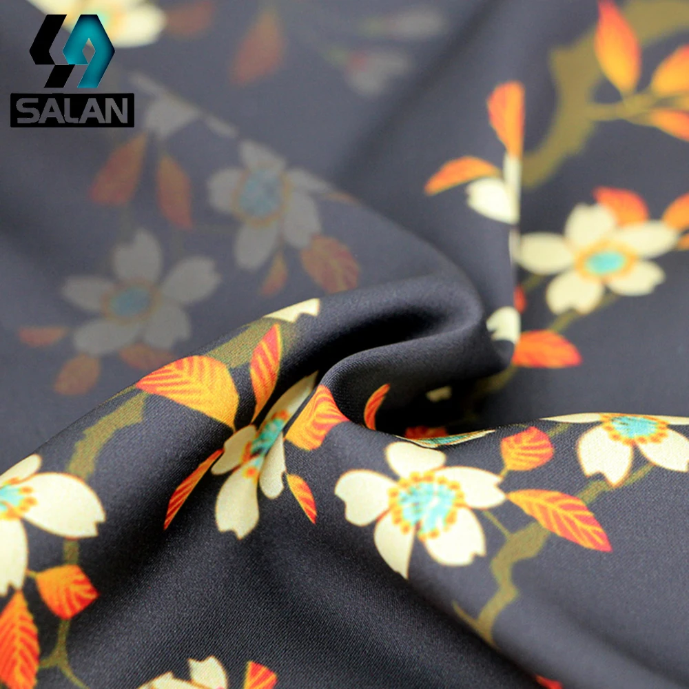 Pear imitation silk imitation Hong yarn fabric cheongsam Chinese
