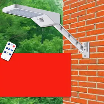 

DSstyles 48LEDs Remote Control Solar Induction Wall Lamp with Adjustable Angle