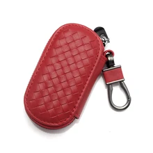 Genuine Leather Key Case Men Women Key Holder Organizer Wallet Holder Smart Housekeeper Car Key Bag Keychain Mini Card Bag Genuine Leather Key Case Men Women Key Holder Organizer Wallet Holder Smart Housekeeper Car Key Bag Keychain Mini Card Bag