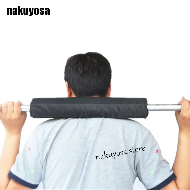 Weight Lifting Shoulders barbell squat thick lengthened neck brace
