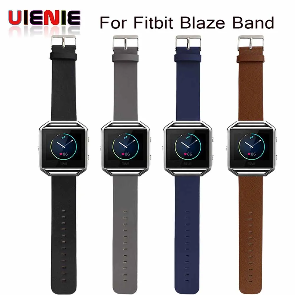 22 мм Роскошные Кожаные Ремешки для наручных часов fitbit blaze смарт-спортивные часы