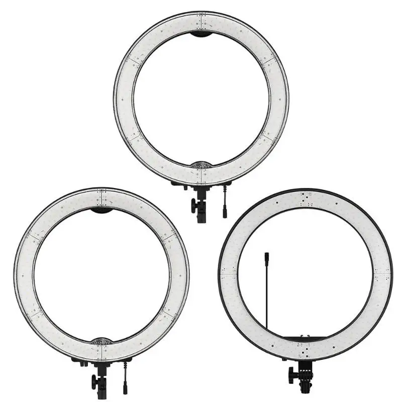 

1Pcs Camera Photo Studio Phone Video 55W 240pcs LED Ring Light Dimmable Lamp Ring Light 5500K Photography Dimmable High Quality