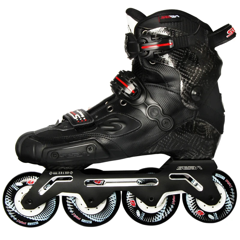 Оригинальные новые SEBA S Slide профессиональные Взрослые роликовые коньки углеродное волокно обувь скольжение слалом для катания на коньках
