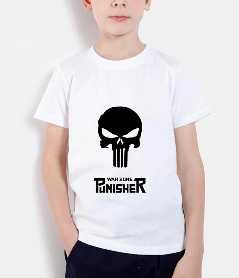 Kids punisher shirt Clearance