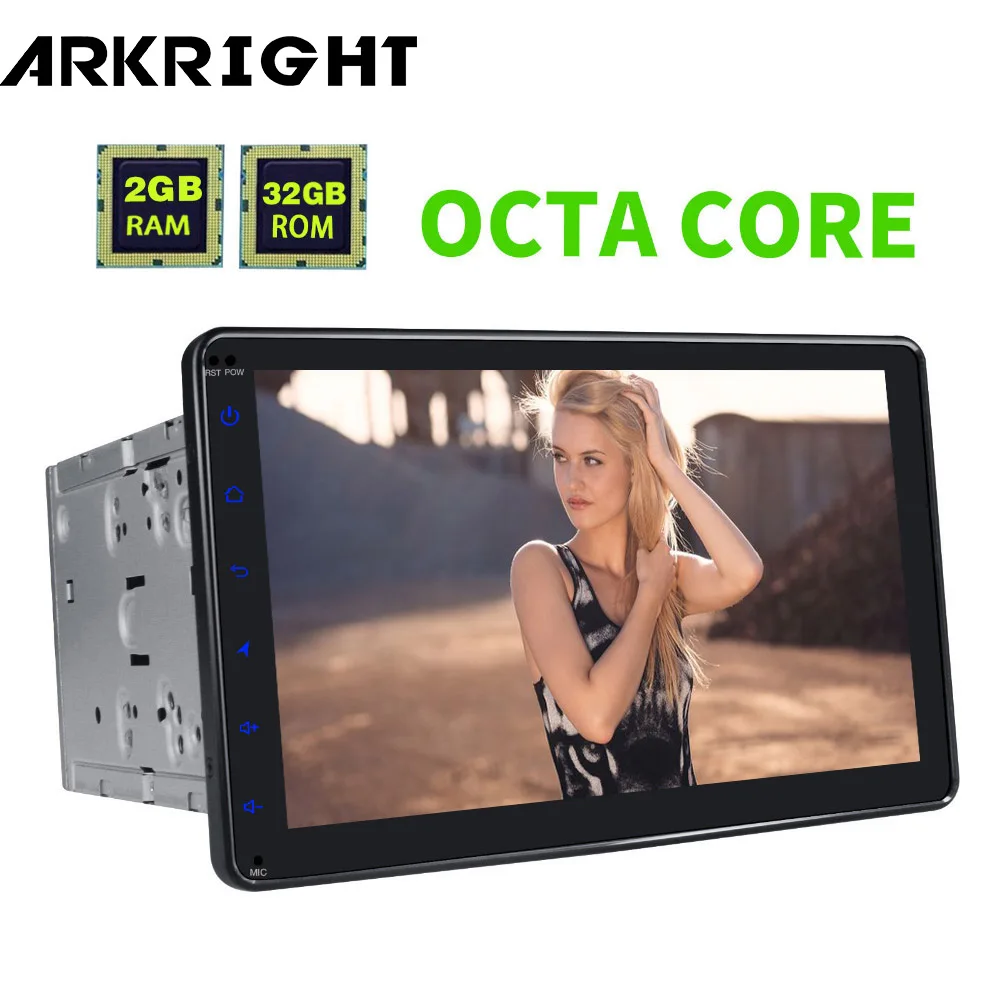 

ARKRIGHT 8'' 2GB Android 8.1 Car Radio Octa core mulitimedia player GPS Navigation stereo multimedia player with IPS screen/DSP