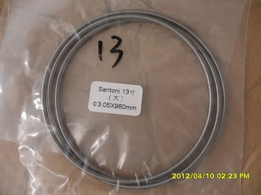 

Santoni Machine SM8-TOP1 13" Cylinder Spring M120350