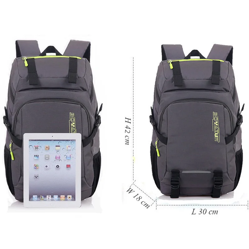 Outdoor Travel Men Hiking Backpack Waterproof Camping Traveling Rucksacks School Bag For Women 30L Teenager Sports Bags
