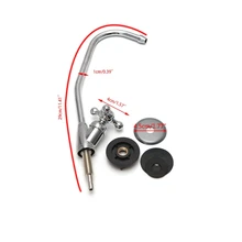 1/" система обратного осмоса из нержавеющей стали RO фильтр для питьевой воды кран Mar28