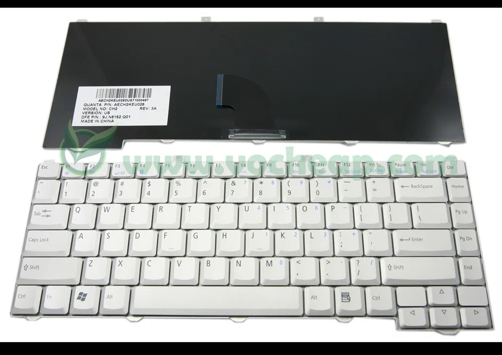 New Notebook Laptop keyboard FOR NEC Versa E3100, E6120