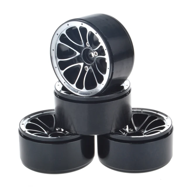 Special Price 4PCS 1/10 Scale RC Car Crawler 1.9 Inch Heavy Duty Beadlock Alloy Spoke Wheel Rim for 1:10 RC4WD Axial SCX10 Tamiya D90