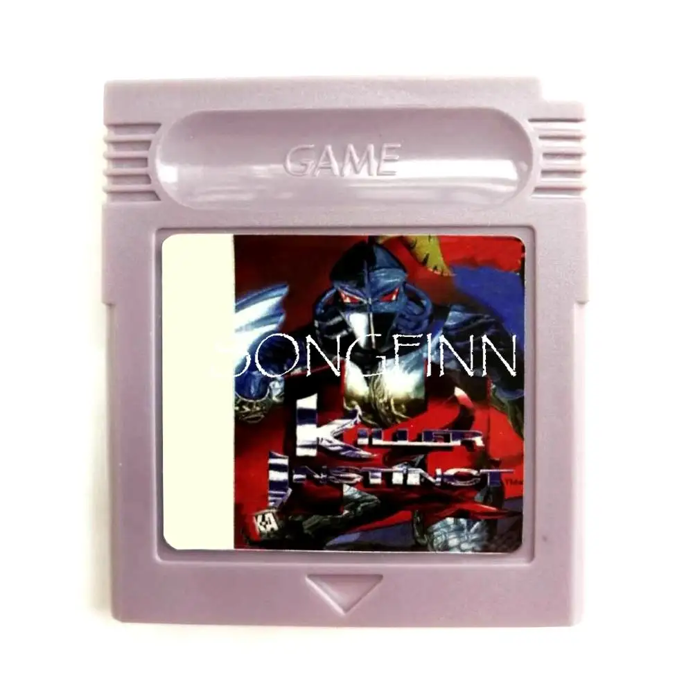 

Killer Instinct Memory Cartridge for 16 Bit Handheld Video Game Console Card Accessories