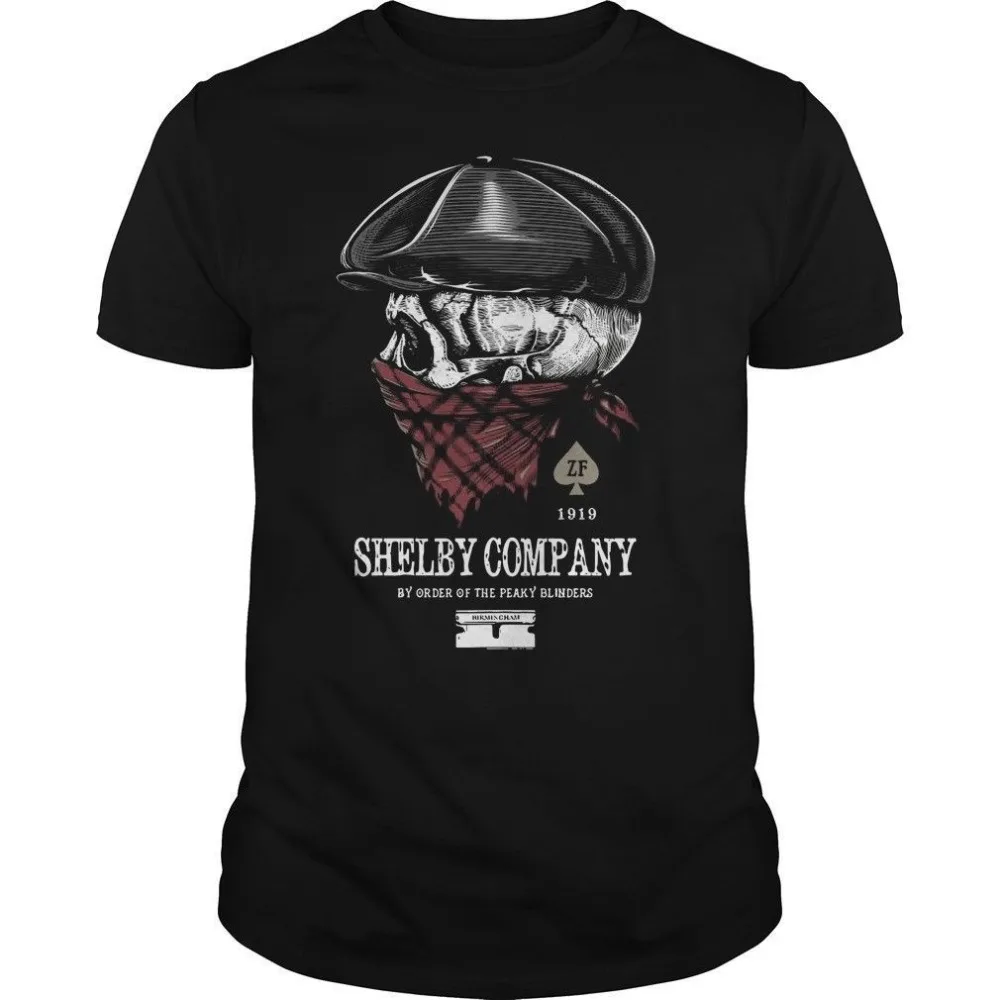 

Shelby Company By Order of The Peaky Blinders 2019 New Fashion Design Men Brand In Fashion Cotton Printed T Shirts Cool Tee