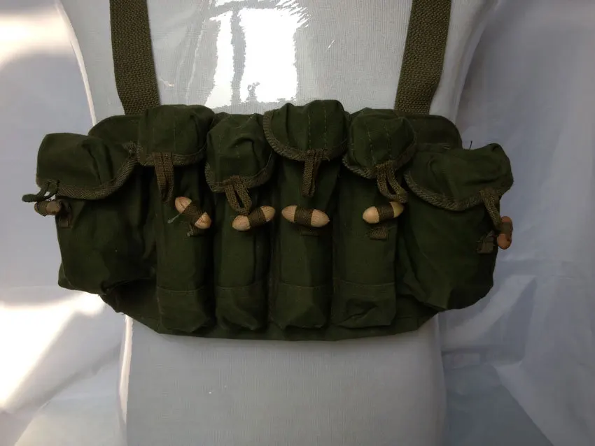 SURPLUS CHINESE ARMY TYPE 79 CHEST RIG AMMO POUCH-CN003