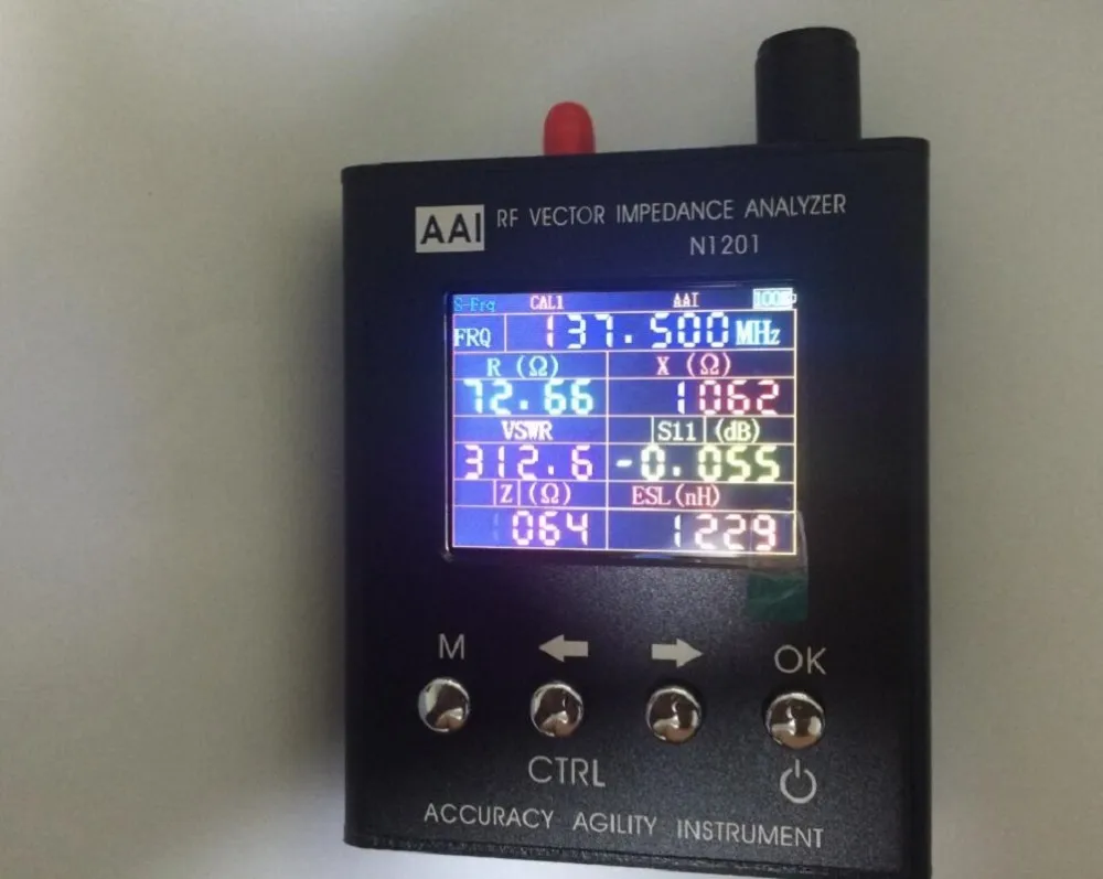 N1201SA+ 35 МГц-2,7 ГГц N1201SA 140 МГц-2,7 ГГц UV RF векторное сопротивление ANT КСВ антенна анализатор метр тестер