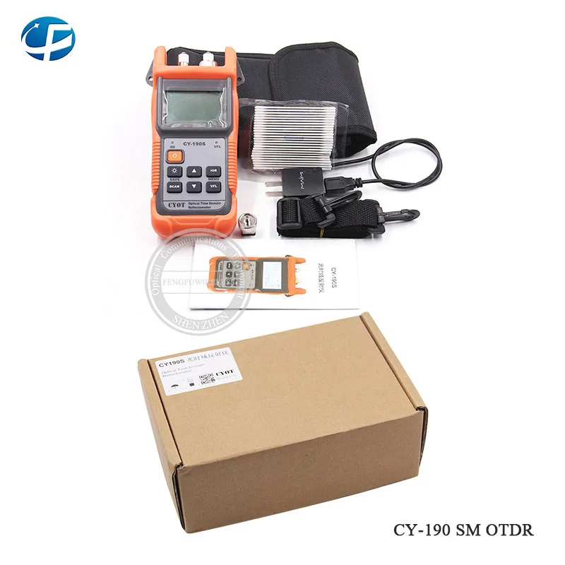OTDR CY 190S SM 60 км 1310 нм/1550 нм 1 мВт VFL|Детали устройств связи| |
