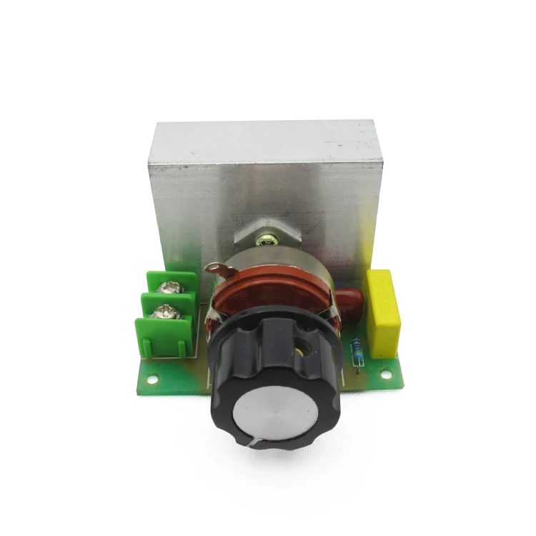 

220V AC Voltage Regulator 50-220V 40A 3800W Dimmer SCR for Lamps Speed Voltage Temperature Control