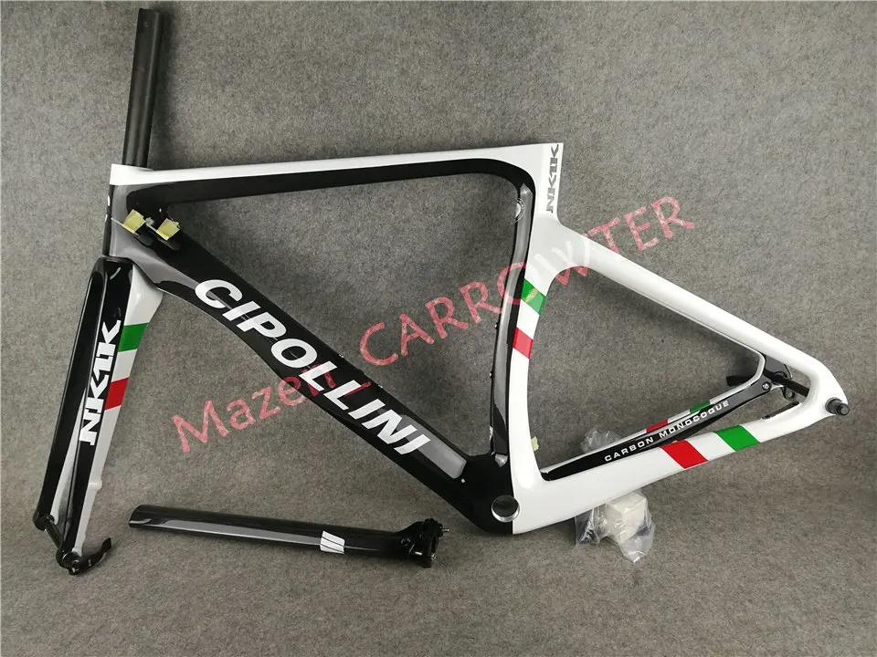MCipollini чемпион мира T1100 3K глянцевый NK1K диск карбоновая дорожная рама для