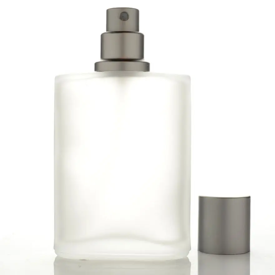

50ml Frosted Glass erfume Bottle Women Glass Travel Spray Bottle Flacon Vide Cosmetique Parfum Case