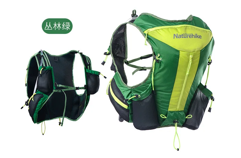 Naturehike открытый рюкзак 12L Сверхлегкий спортивная сумка портативный водонепроницаемый унисекс Runnning походный рюкзак закрывает тело