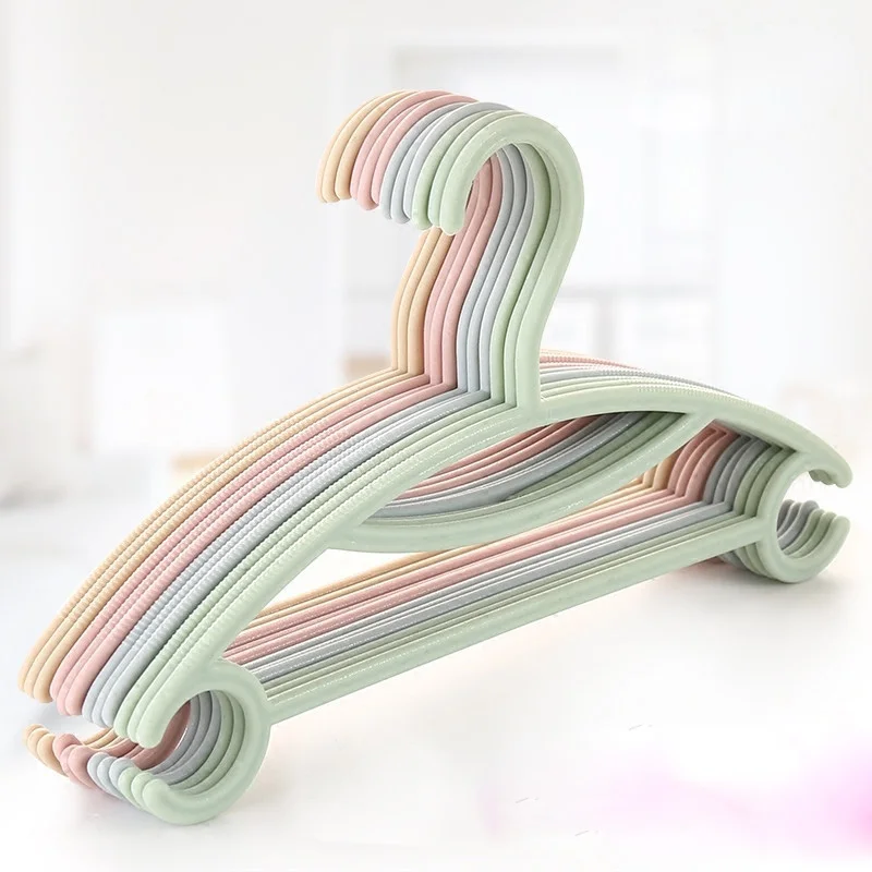 5pcs/lot 30cm baby plastic hangers for clothes hanging household baby