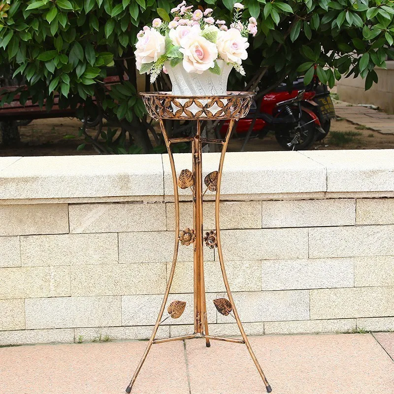 Rek Balcone Shelves Decorative Decorer Outdoor Support Plante Decoration Exterieur Metal Balcon Stand Balcony Flower Plant Shelf