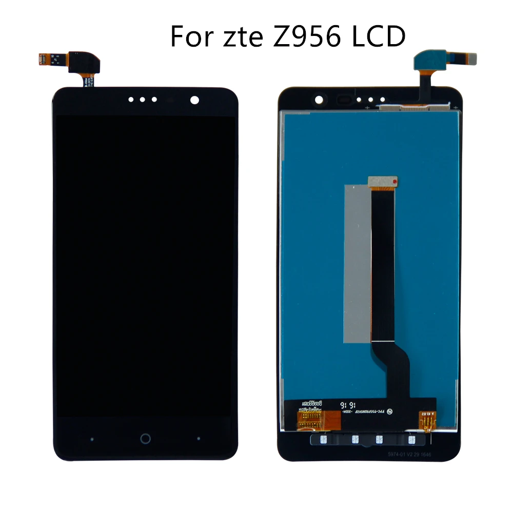 

For zte Z956 X4 LCD screen with touch screen replacement parts for screen graphics tablet 1280*720 free shipping