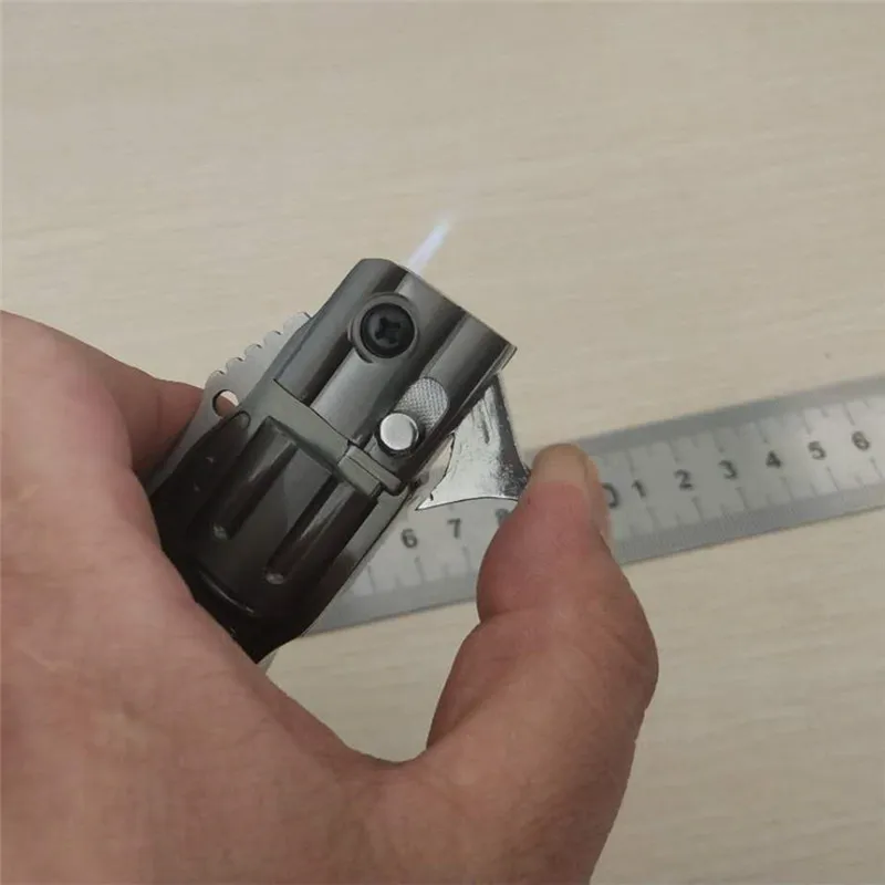 

Cigarette Accessories Gun model Windproof torch lighter New style crafts Butane gas metal lighters