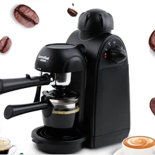 Кофеварка Домашняя мини полуавтоматическая итальянская стильная небольшая Паровая взбитая молочная пена
