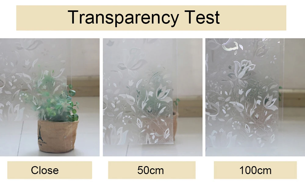 45*100 см 3D статическая пленка для окон, самоклеющаяся непрозрачная стеклянная наклейка для спальни, ванной комнаты, домашний декор, наклейка, подарок