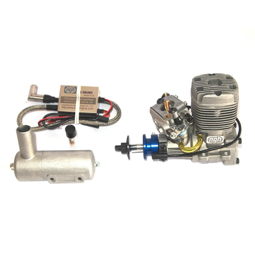 

NGH two-stroke 17cc gasoline single-cylinder RC engine GT17 for fixed-wing rotor-wing drones or remote-controlled aircraft