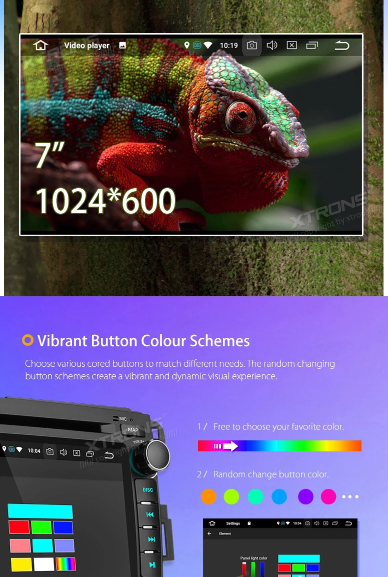 Sale Android 8.0 Oreo OS 7"  Car DVD Multimedia for GMC Yukon 2007-2014 & Sierra 2007-2014 & Acadia 2007-2012 with 4GB RAM 32GB ROM 8