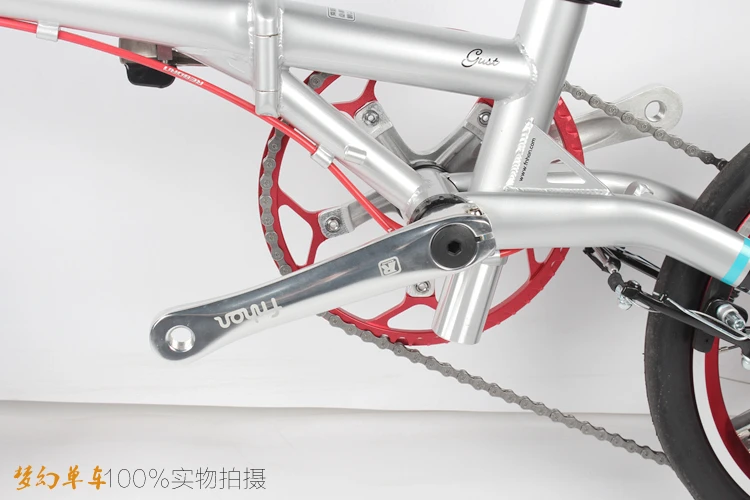 Flash Deal Ultra-light 9-speed chrome-molybdenum steel folding bike High quality Cost-effective bicycle Retro travel driving leisure BMX 40