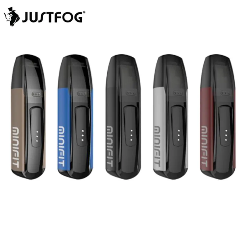10 шт./лот стартовый набор JUSTFOG MINIFIT 370 мА/ч все в одном Vape аккумулятор встроенный 1 5