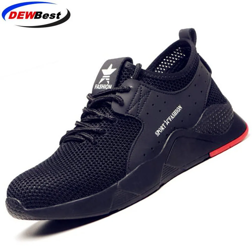 

2019 new Design bulletproof materials aramid sole anti-smash, anti-piercing, air-permeable and odor-proof labor safety shoes