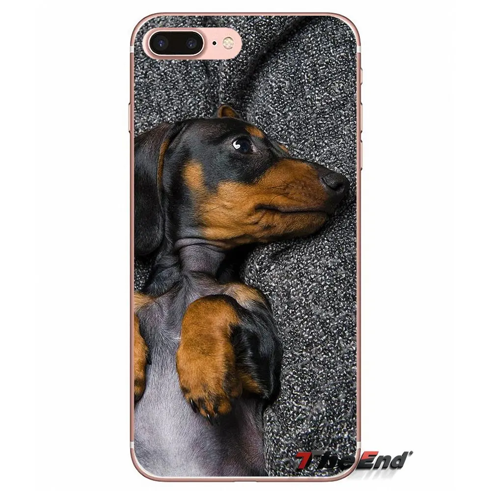 Силиконовый чехол для Huawei G7 G8 Ascend P7 P8 P9 Lite Honor 4C 5X 5C 6X Mate 7 8 9 Y3 Y5 Y6 II Pro Dachshund Teckel Dackel