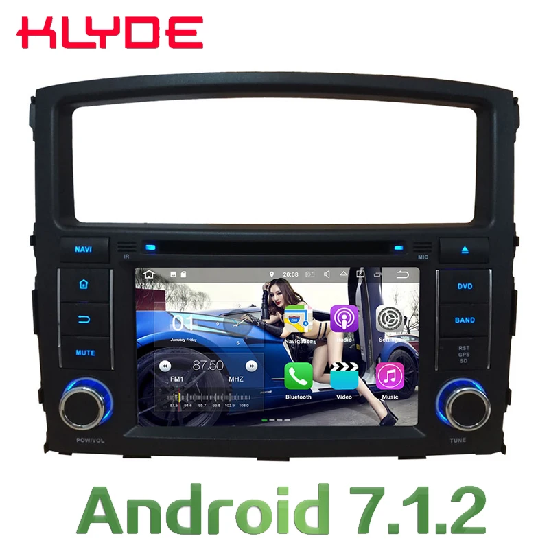 

KLYDE 7'' Quad Core 2GB RAM 4G Audio DAB+BT Car DVD Player Radio GPS Navi Stereo For Mitsubishi Pajero V97 V93 2006-2016