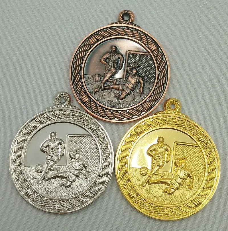 Футбольные игры медали детский сад на заказ цинковый сплав Металл Золотая и