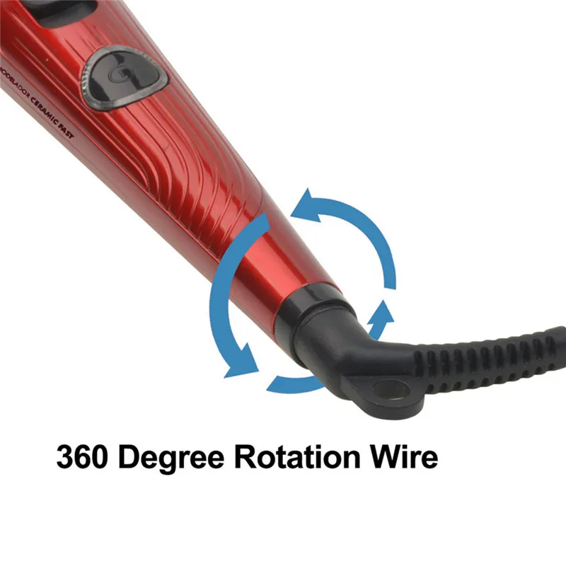 Профессиональный электрический волшебный инструмент для укладки волос и бигуди, профессиональная спиральная Плойка для завивки волос