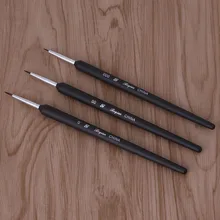 3 шт художественная ручка раскрашивающая Живопись Рисунок гелевый лайнер Лак Кисть инструмент прочный