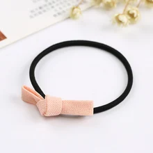 100 шт./лот простой каваи смешанные Цвет bueatiful лук эластичной лентой подарок приз