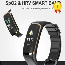 Цветной дисплей ЭКГ ppg Спорт умный Браслет wirstband сердечного ритма кислорода в крови монитор Фитнес трекер Водонепроницаемый трекер сна