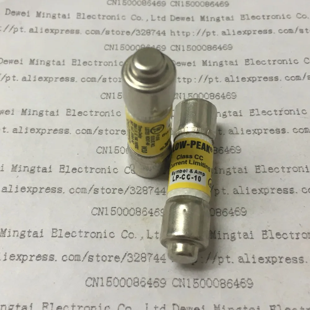 

2PCS/LOT LP-CC-10 LOW-PEAK 600V 10A 10*38MM LP-CC