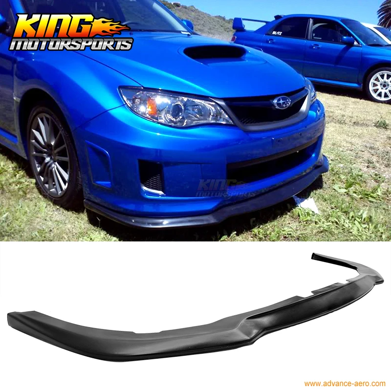 FOR 11-14 SUBARU IMPREZA WRX STI ONLY HD STYLE FRONT BUMPER LIP SPOILER BODYKIT FOR 11-14 SUBARU IMPREZA WRX STI ONLY HD STYLE FRONT BUMPER LIP SPOILER BODYKIT