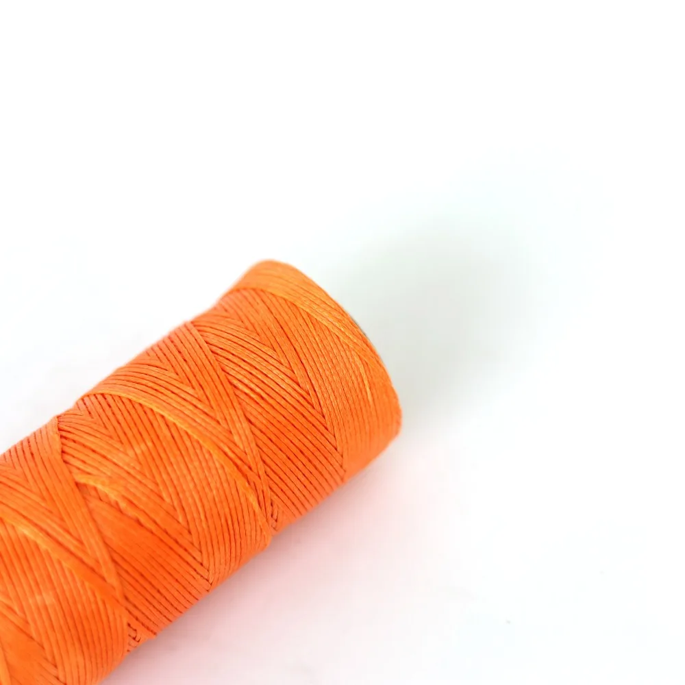 waxed thread 1.0mm orange 2