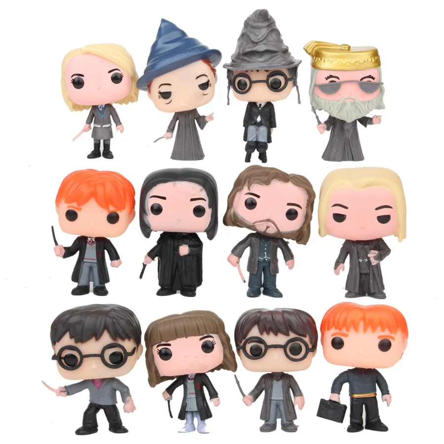 

12pcs/set Harry Potter Severus Snape Action Figure Collection Model Toys Birthday Christmas Gift Toys for Children