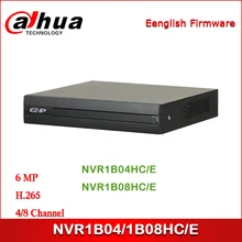Dahua EZ-IP NVR NVR1B04HC/E NVR1B08HC/E 4/8 канальный Купер 1U H.265 сетевой видеорегистратор