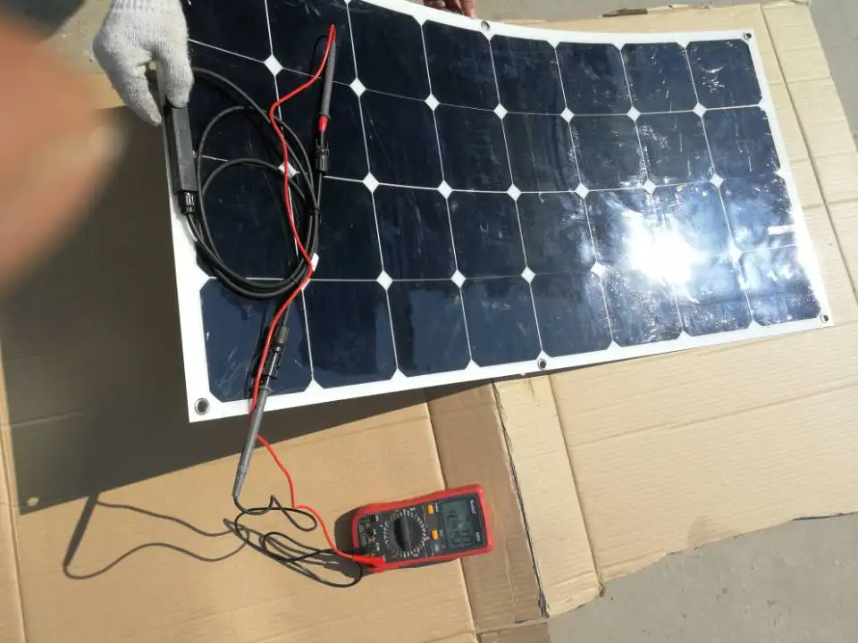 100/200/300/400 Вт 12 вольт SunPower гибкий Панели солнечные монокристаллические солнечные батареи чрезвычайно ультра легкий, ультра тонкий